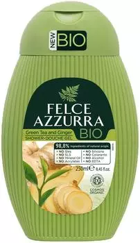 Гель для душа Felce Azzurra Зеленый чай и Имбирь 250мл