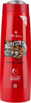 Гель для душа и шампунь Old Spice Tiger Claw 400мл