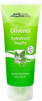 Гель для душа Medipharma cosmetics Olivenol Зеленый чай 200мл