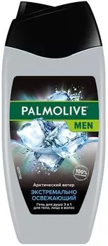 Гель для душа Palmolive Men Арктический ветер 3 в 1 для тела лица и волос 250мл
