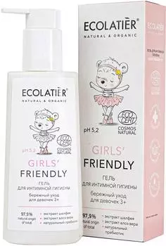 Гель для интимной гигиены Ecolatier Baby Girls' Friendly 3+ 150мл