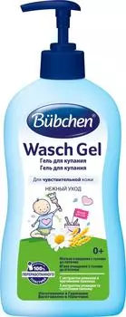 Гель для купания Bubchen с экстрактом ромашки и протеинами пшеницы 400мл