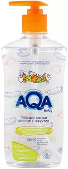Гель для мытья овощей и фруктов Aqa baby 500мл