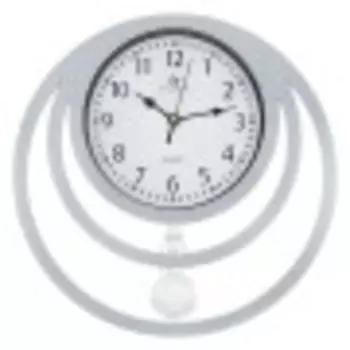 Часы настенные Atlantis GD-8809B silver