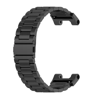 Металлический ремешок для Amazfit T-Rex 2, аксессуары для умных часов, сетчатый браслет из нержавеющей стали для браслета Amazfit T-Rex/Trex Pro Amazfit TRex ясень черный