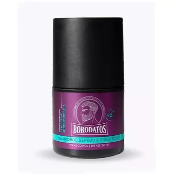 BORODATOS Парфюмированный дезодорант-антиперспирант Гваяковое дерево & Бобы тонка 50.0