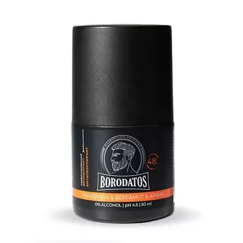 BORODATOS Парфюмированный дезодорант-антиперспирант Мандарин & Бергамот & Амбра 50.0