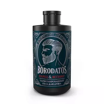 BORODATOS Парфюмированный гель для душа "перец, ветивер" 400.0