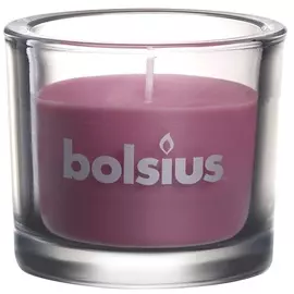 BOLSIUS Свеча в стекле Classic 80 розовая 764.0