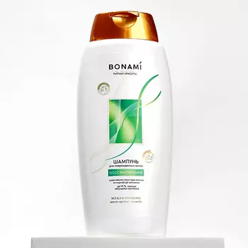 BONAMI Шампунь для волос с маслом арганы и жожобы, восстановление 750.0