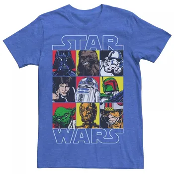Мужская футболка Star Wars Galactic Crew Licensed Character