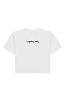 Хлопковая футболка Stella McCartney