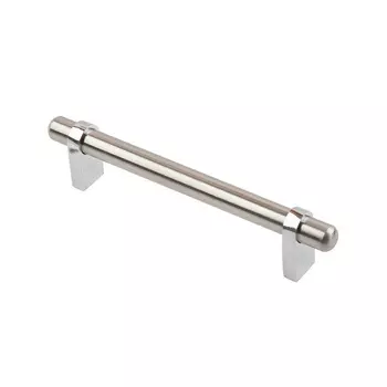 Ручка-скоба мебельная Kerron Metallic 125 мм металлическая хром (S-4030-96)