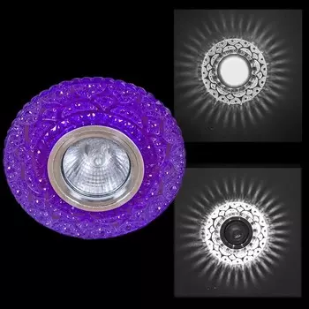 Встраиваемый светильник с LED подсветкой Reluce 00498-9.0-001CNB MR16+LED3W PP (1390248)
