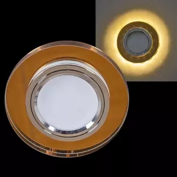 Встраиваемый светильник с LED подсветкой Reluce 16309-9.0-001LF MR16+LED3W TEA (1390122)