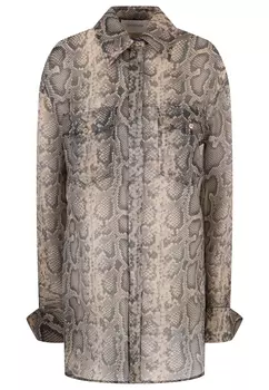 Блуза с принтом SPORTMAX