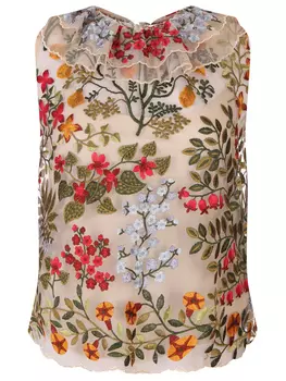 Блуза с вышивкой RED VALENTINO
