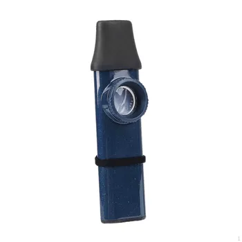 Kazoo Регулируемый тон Легкий для любителей музыки Мини Инструмент Клавиатура Скрипка Гитара розовый