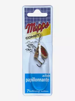 Блесна вращающаяся MEPPS "Comet PTS Rouges OR" №1 (3,5г) блистер, Золотой