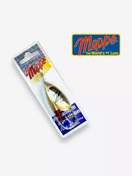 Блесна вращающаяся MEPPS Aglia Long Cast OR №5 24 г. Приманка на щуку, окуня, жереха, Золотой