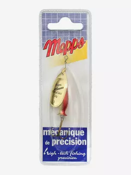 Блесна вращающаяся MEPPS "Aglia LongCast OR" №3 (12г) блистер, Золотой