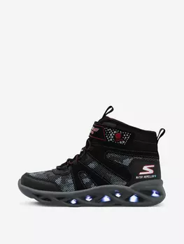 Ботинки для мальчиков Skechers Twisted-Brights, Черный, размер 28.5