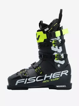 Ботинки горнолыжные Fischer RC4 THE CURV 130 VFF, Черный, размер 29,5