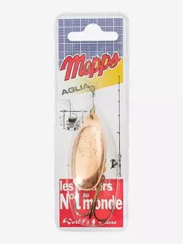 Блесна вращающаяся MEPPS "Aglia CU" №5 (13 г) блистер, Красный