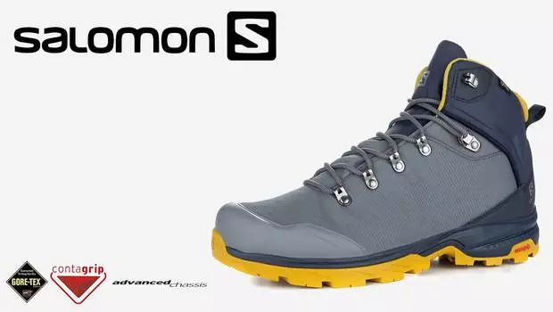 Ботинки мужские Salomon OUTback 500 GTX, Серый, размер 40