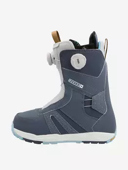 Ботинки сноубордические женские Burton Felix Boa, Синий, размер 38.5