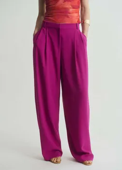 Брюки GRACE Mango, розовый