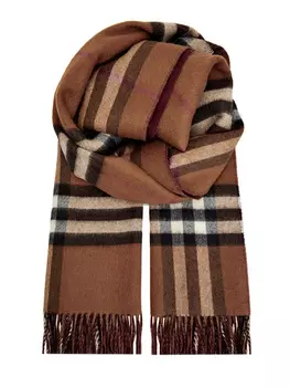 Шарф Vintage Check из двухслойного кашемира