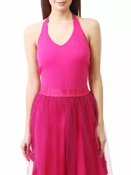 Боди женское из хлопка Back Scoopneck Body DEHA