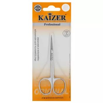 ножницы маникюрные KAIZER прямые металл