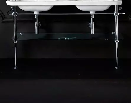 Консоль для раковины Kerasan Waldorf 9195K1cr, хром