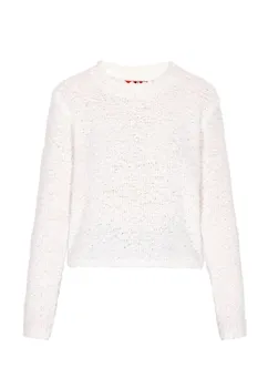 Тонкий вязаный свитер myMo ROCKS Sweater, белый