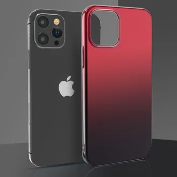 Чехол PQY Aurora для iPhone 12 Pro Max Красный-Чёрный Kingxbar IP 12/12 Pro Max Aurora Series (Red-Blac