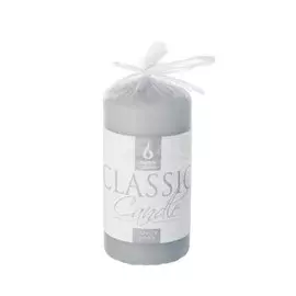 Свеча декоративная, 5х10 см, Серая колонна Bartek candles