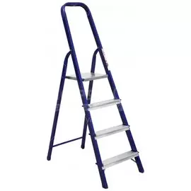 Стремянка 1 секция, 4 ступени, сталь, 0.83 м, 150 кг, Alumet, М8304