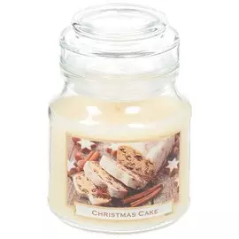 Свеча ароматизированная, 8х7.5 см, в баночке, Bartek Candles, Рождественский пирог