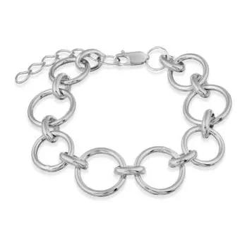 Браслет из серебра Линии Любви