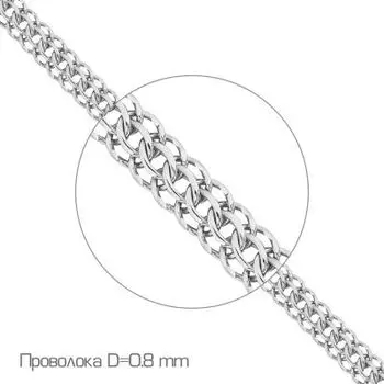 Браслет из серебра Линии Любви