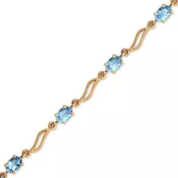 Браслет с топазами Линии Любви