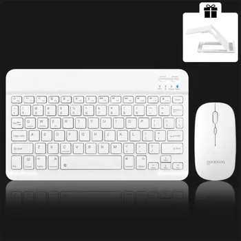 Bluetooth-клавиатура для iPad 10,2 Air 4 2 3, мышь Xiaomi Samsung, планшеты, ноутбуки, беспроводная клавиатура Teclado inalambrico