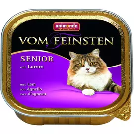 Animonda Vom Feinsten Senior Mit Lamm для пожилых кошек с ягненком (100 гр)