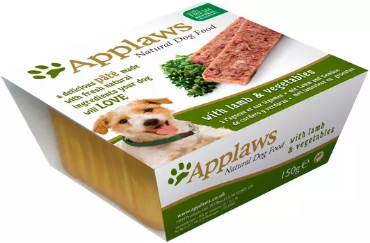 Applaws для взрослых собак паштет с ягненком и овощами (150 гр)