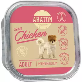 Araton Adult Dog With Chicken безглютеновые для взрослых собак с курицей (150 гр)