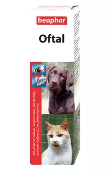Beaphar Oftal Augenpflege – Беафар лосьон для ухода за глазами (50 мл)