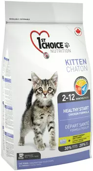 1st Choice Kitten Healthy Start для котят с курицей (5,44 кг)