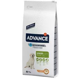 Advance Junior Maxi Chicken &amp; Rice для щенков крупных пород с курицей и рисом (14 кг)